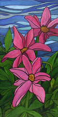 Three Pink Flowers #2