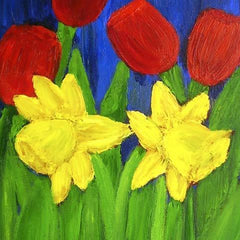 Tulips and Daffodills