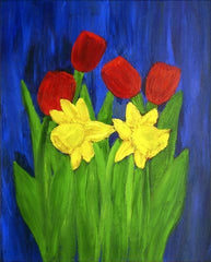 Tulips and Daffodills