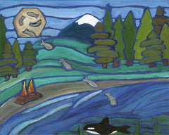 Drum Moon: Earth Air Fire Water