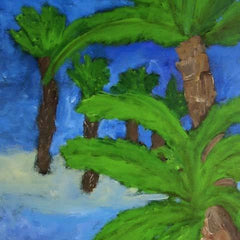 Palms in the Breeze