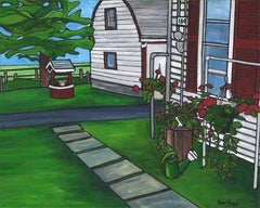 The Wishing Well in the Yard